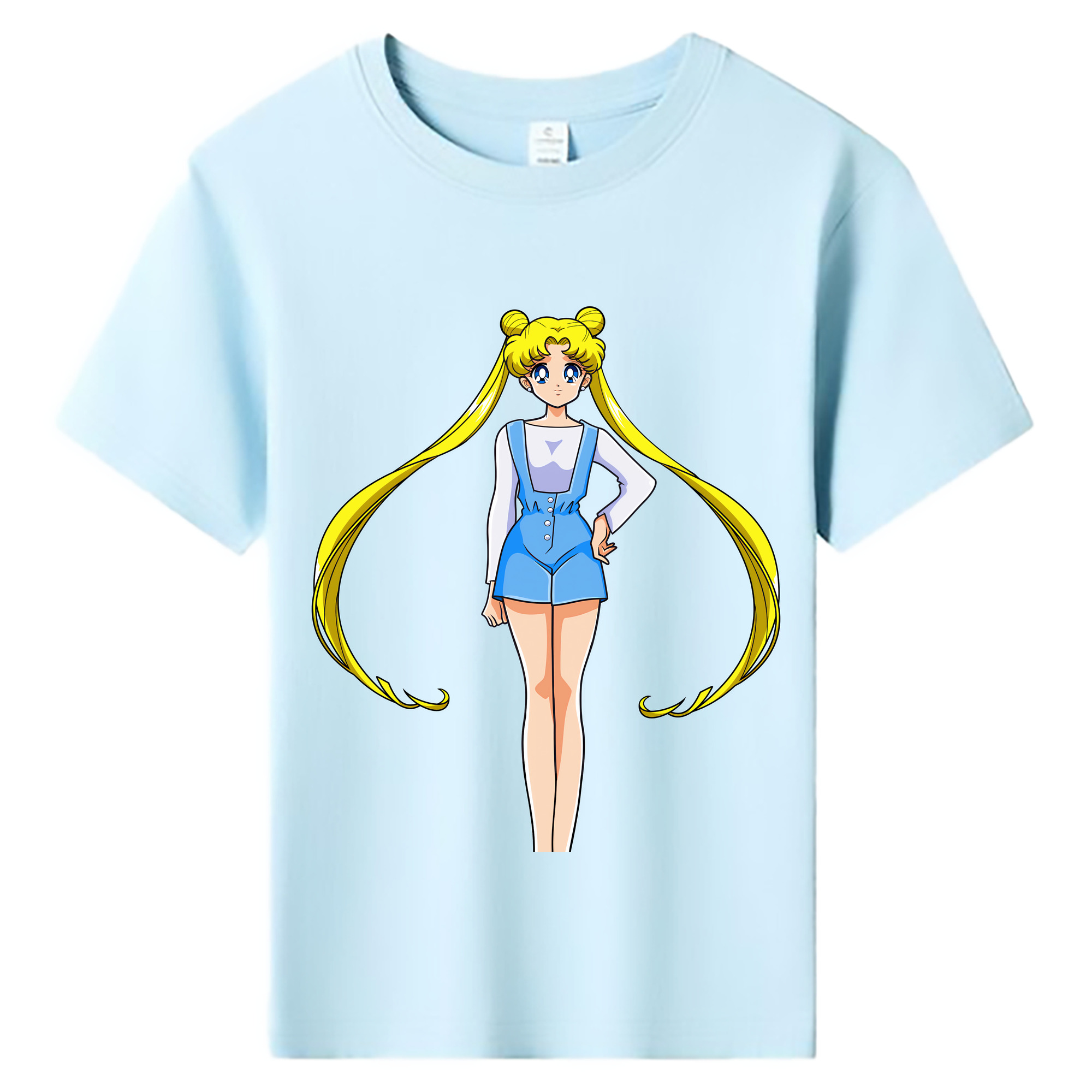 （画像用） 美少女戦士セーラームーン 愛野 美奈子 あいの みなこ Sailor Moon Aino Minako 綿100％キッズTシャツ（フロントプリント）